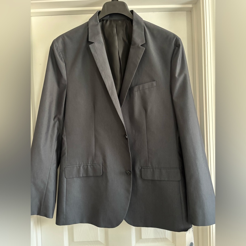 Kenneth Cole Reaction Charcoal Blazer